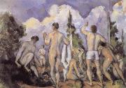 Paul Cezanne Bathers oil painting artist